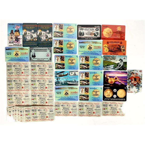 Numismatics Phone Cards Grab Bag Collection [204385]