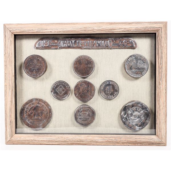 Collection of Tin Lids From Baking Cans [202751]