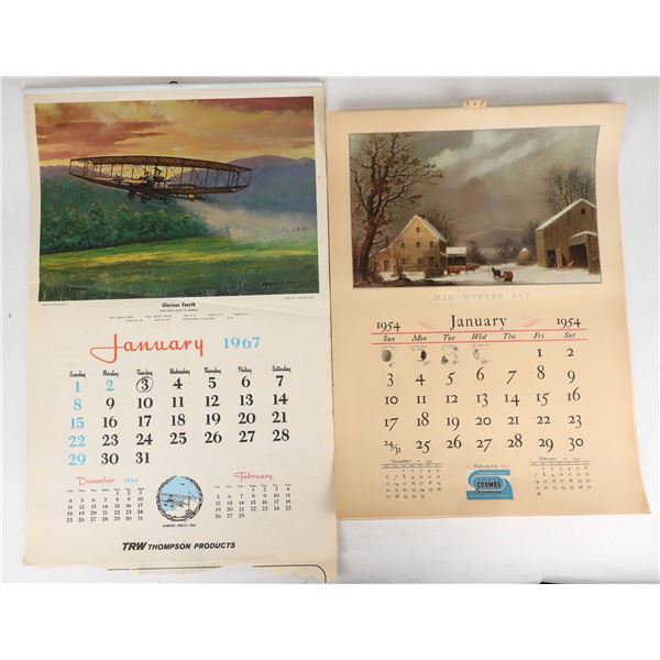 Vintage Calendars/ Fairy Tale Art Print [207174]