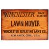 Image 1 : Winchester Lawn Mower Box End Plaque [197803]
