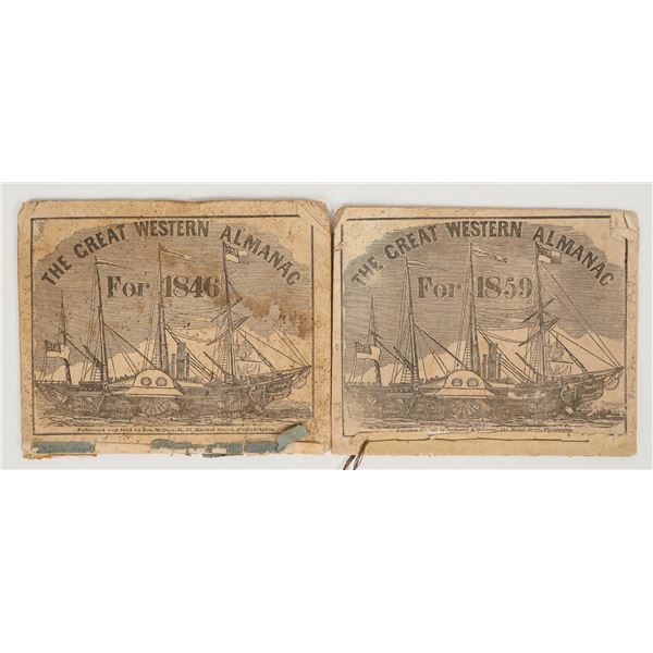 The Great Western Almanac 1846/59 [201284]