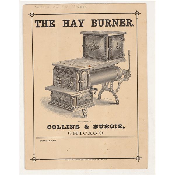 The Hay Burner Stove Handout [204592]