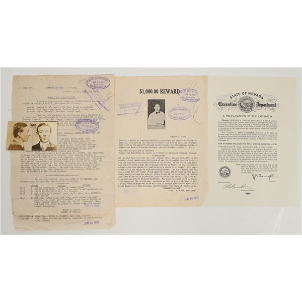 Wanted Posters Group, 1920s [205209]