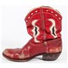 Image 2 : 1946 Child's Red Cowboy Boot [202616]