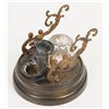 Image 2 : c1861 Pen & Ink Stand for Calligraphy - Bronze Color [202604]