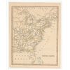 Image 1 : Antique 1843 Map of the Eastern & Southern US [201360]