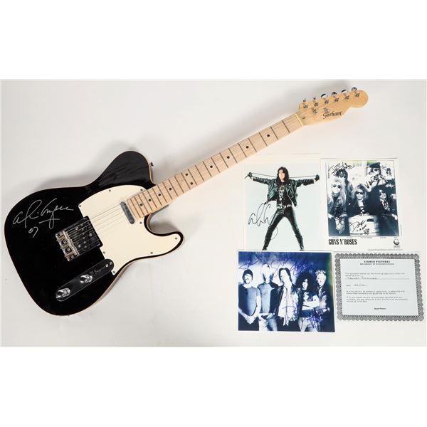 Gorham Electric Guitar Signed by Alice Cooper 2007 [205470]