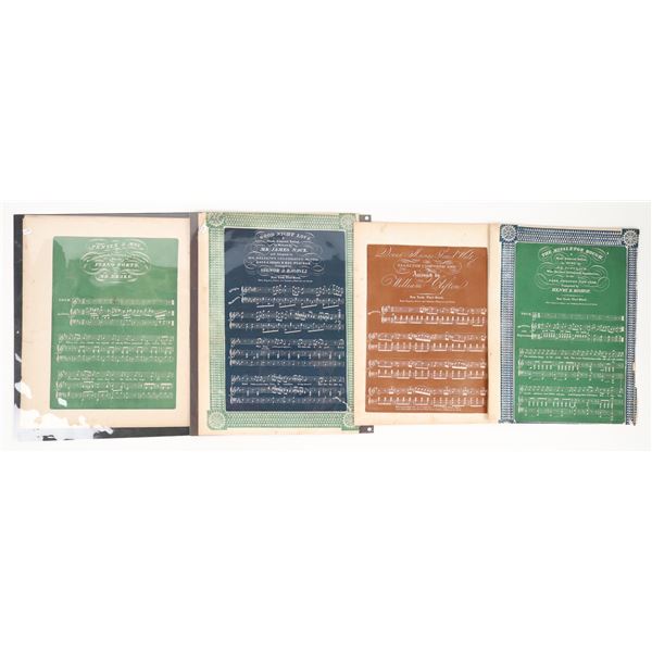 Thos. Birch New York Sheet Music, c1850-60s (6) [187227]