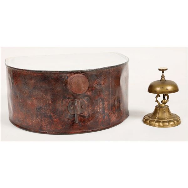 Vintage Bell  And Bear Brand Can [204022]