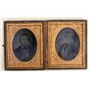 Image 1 : Ambrotype Photos in Cases, c1850s-60s (2) [191420]