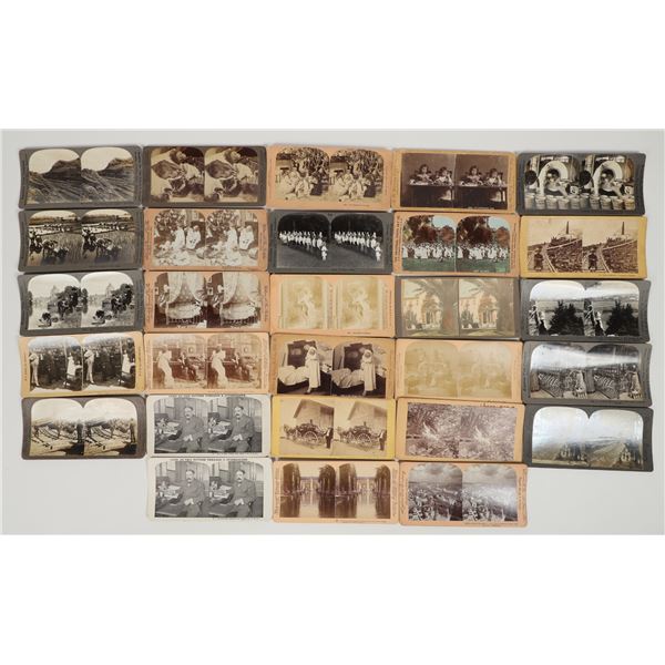 Miscellaneous US and World Stereoview Collection (26) [204606]
