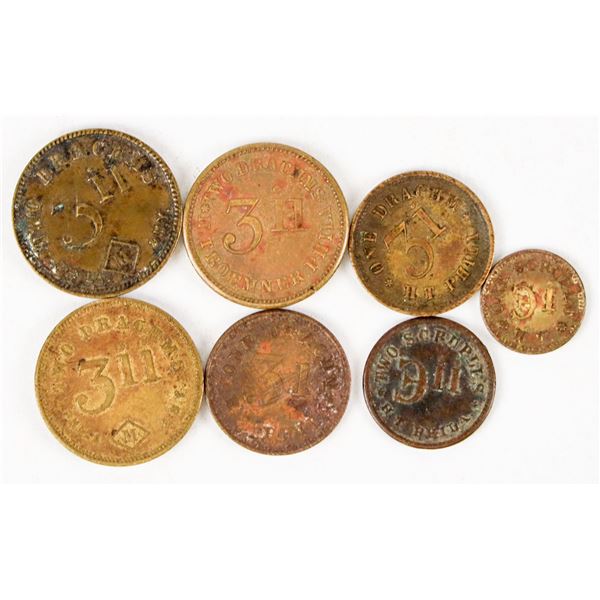 Apothecary Weights (7) [206474]