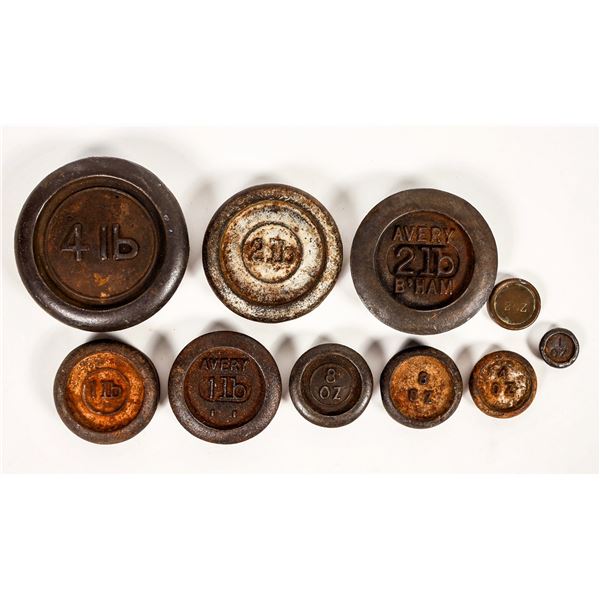 Au Du Pois Weights - Set of 12 [204344]