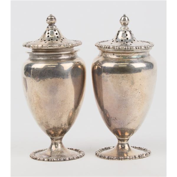 Fancy Matched Pair Sterling Shakers [188802]