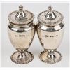 Image 2 : Fancy Matched Pair Sterling Shakers [188802]