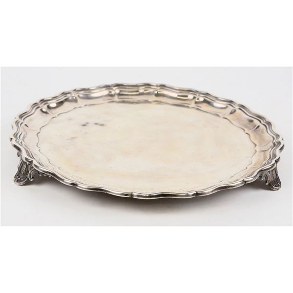 Martin-Hall Round Silver Tray [197409]