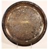 Image 4 : Silver Plate Round Serving Trays (3)  [183197]