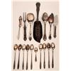 Image 2 : Silver Plate Serving and Spoon Assortment [183224]