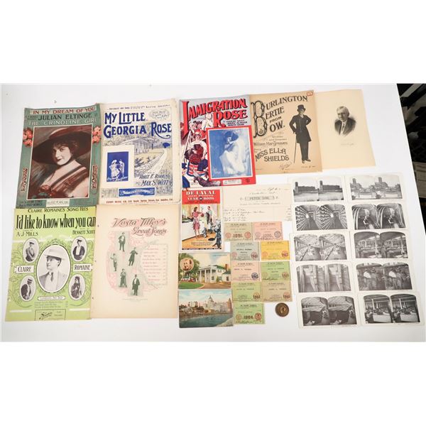 US Ephemera MYSTERY LOT!!! [205473]