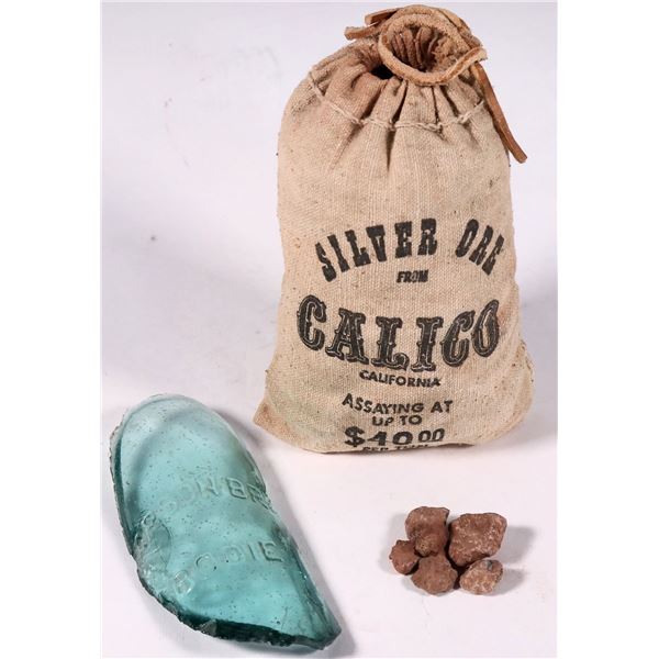 Silver Ore from Calico in a Sack [167467]