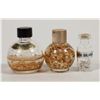 Image 1 : Gold & Silver Flake Vials (4) [202200]
