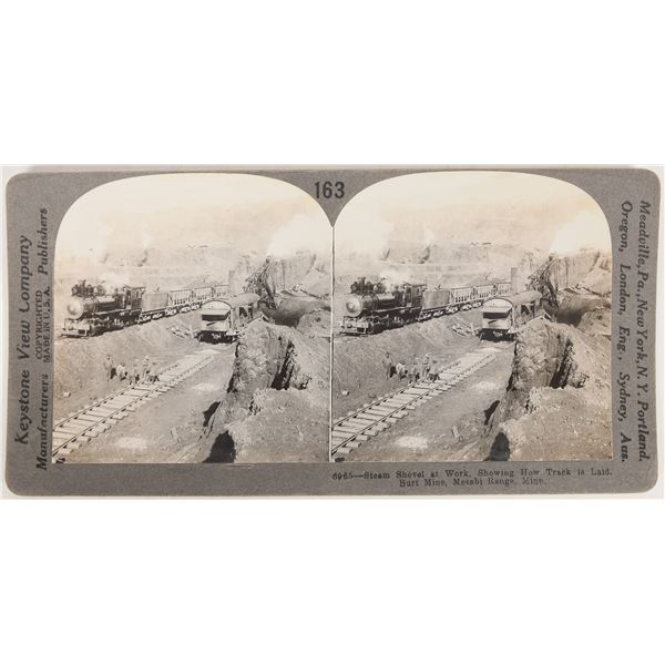 Minnesota Iron Mine Stereoview [204567]