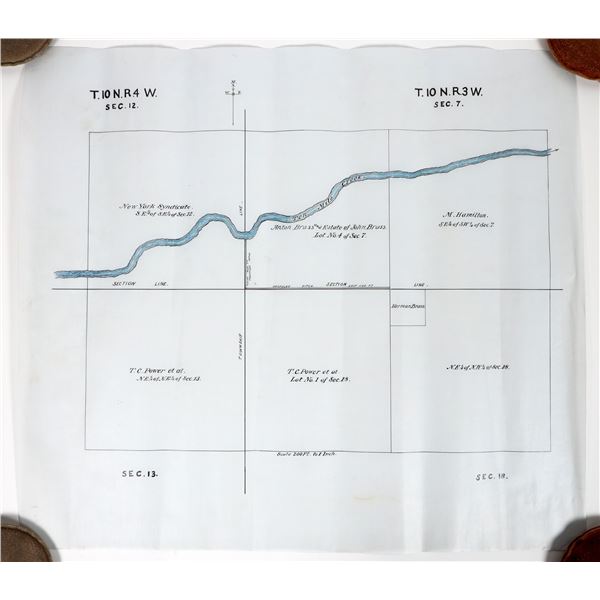 Ten Mile Creek Map [194151]