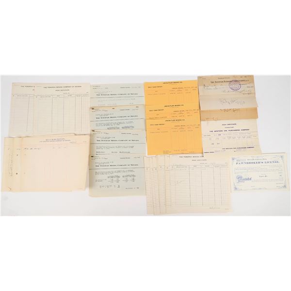 Tonopah, Nevada Mining & Assay Archive [198016]