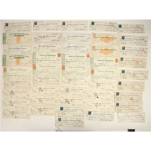 Comstock Lode Mining Check Collection: Twenty Years of Mining (46) [202043]