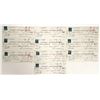Image 1 : Gould & Curry Silver Mining Co. Consecutive Check Group (10) [199279]