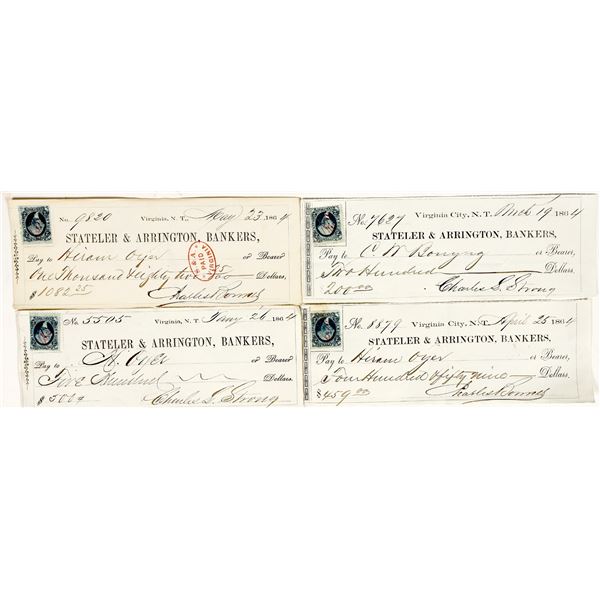 Gould & Curry Territorial Mining Checks to Mine Lumber Suppliers [200353]