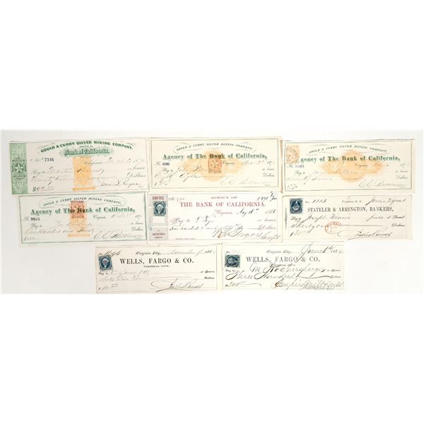 Virginia City, Nevada Mining Check Collection (RN, Territorial) [201896]