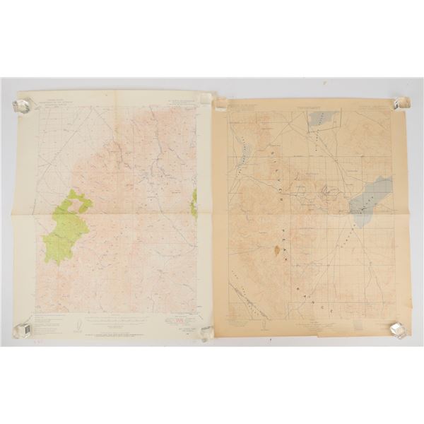 Topographic Maps for Nevada Mining Districts 1916-1966 [206757]
