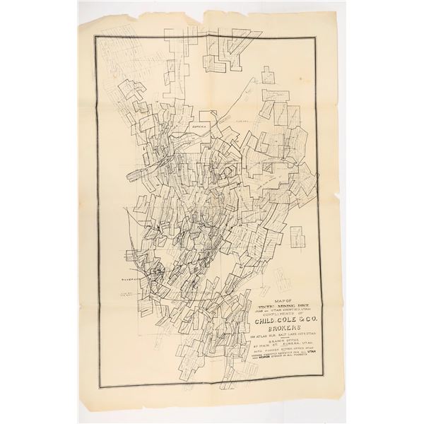 Tintic Mining District Map by Child, Cole and Company [207140]