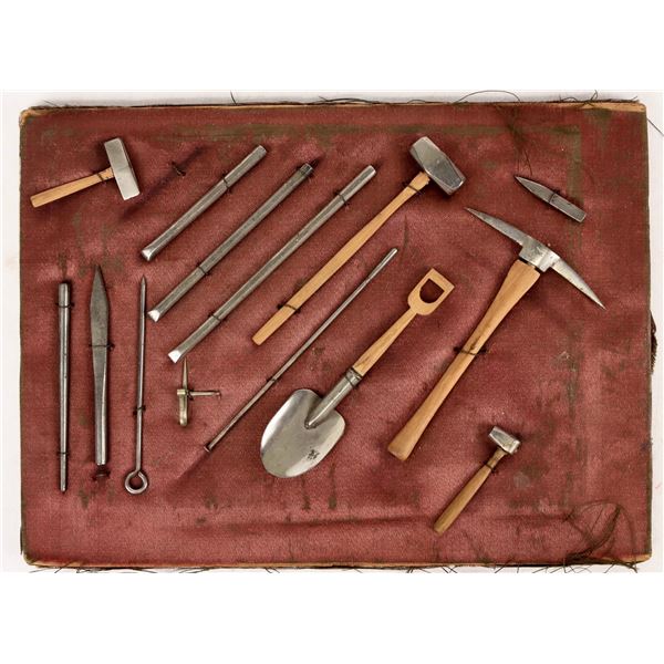 Miniature Mining Tool Display, c1880s [207417]
