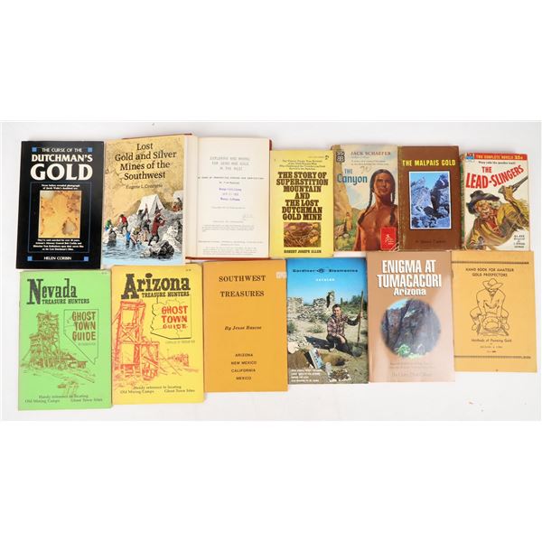 Book Collection of Lost Gold in the Southwest  (9) [206761]