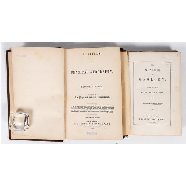 Wonders of Geology (1845) and Outlines of Physical Geography (1856) [202364]