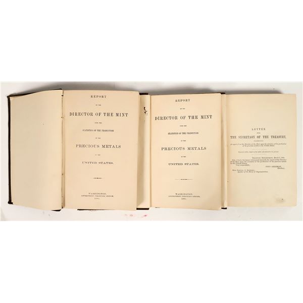Burchard Gold & Silver Production 1880, 1881, 1882 [203959]