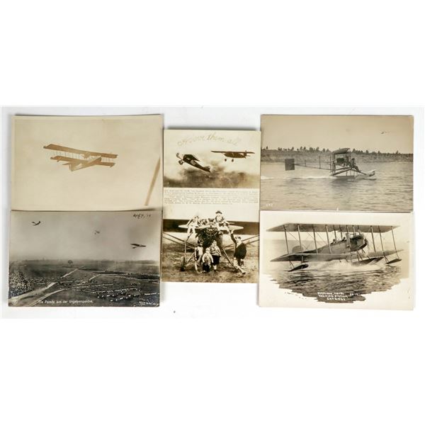 Aircraft Postcards (5) 1904-29 [185625]