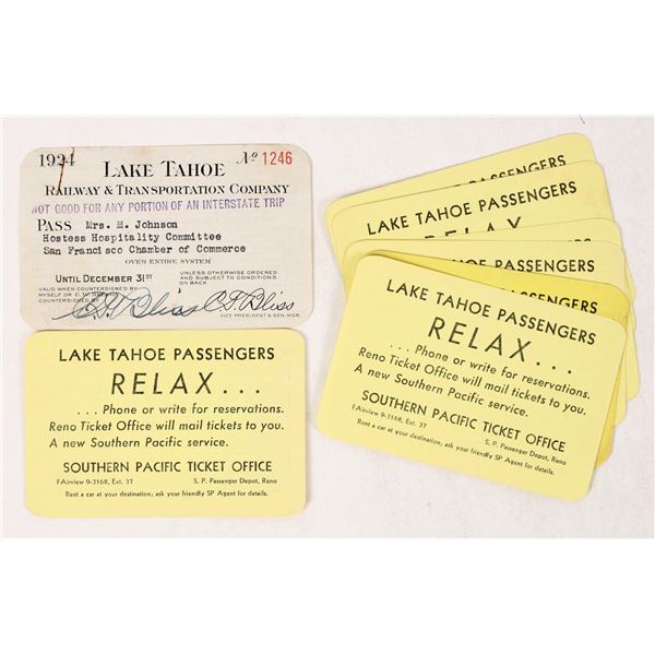Lake Tahoe Railroad Pass, Plus  [205284]