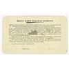 Image 2 : Mt. Lowe Railway Annual Pass, 1895, Signed by Lowe [207338]
