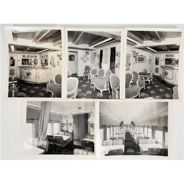 C&UP RR Interior Photos incl. "The Little Nugget" Bar. [204508]