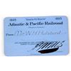 Image 1 : Atlantic & Pacific Railroad Western Division Annual Pass, 1895 [207333]
