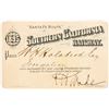 Image 1 : Southern California Railway Annual Pass, 1895 [207342]