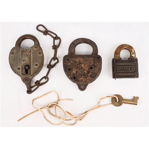 Old Lock Trio c. 1900-1920 [206880]