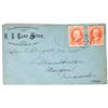 Image 1 : Unique US Land Office, Dept of Interior Cover w/ Stamps [162816]