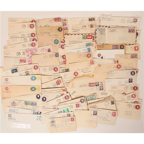 Bulk Covers (about 130), 1890s-1950s [182058]