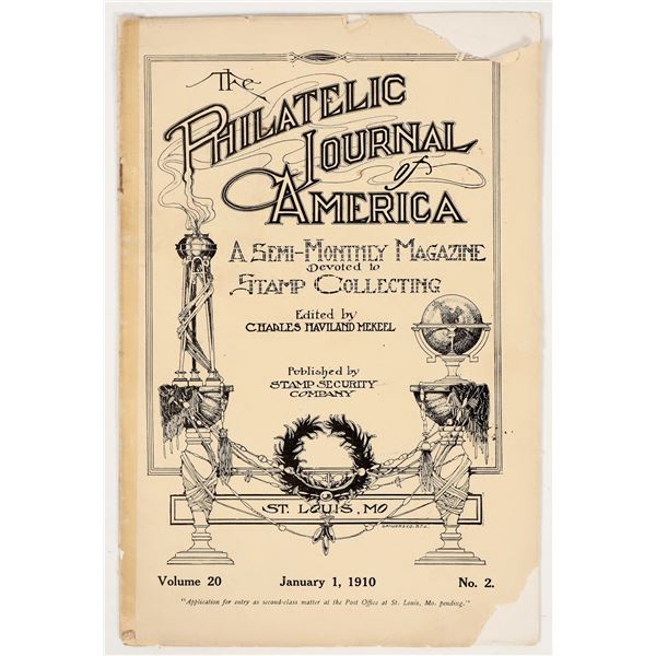 Philatelic Journal of America, 1910 [205982]