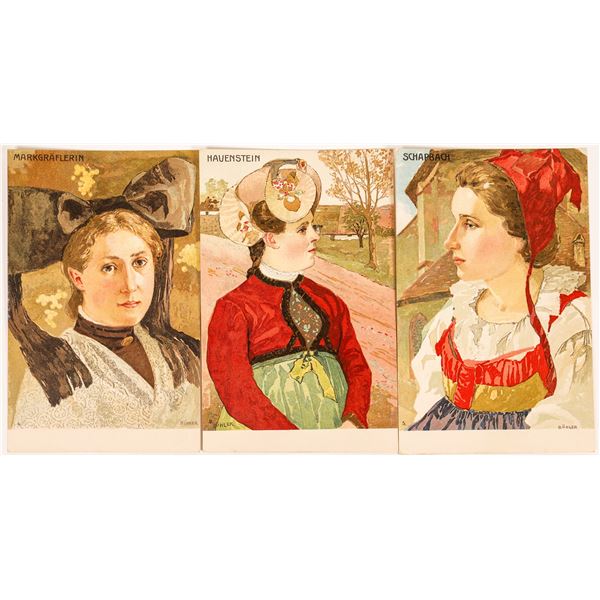 German Bumler Art Cards (3) [169590]