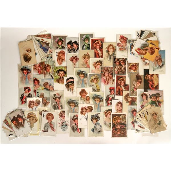 Art Nouveau - Boileau Postcards (100) [185521]